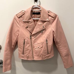 Zara Faux Leather Jacket